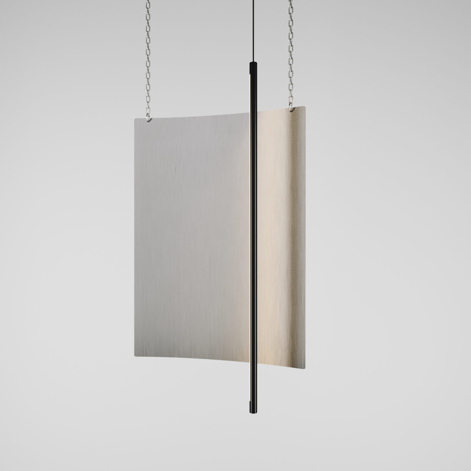 Svitlotin Anisotropy Ceiling Lamp in Metal — 10